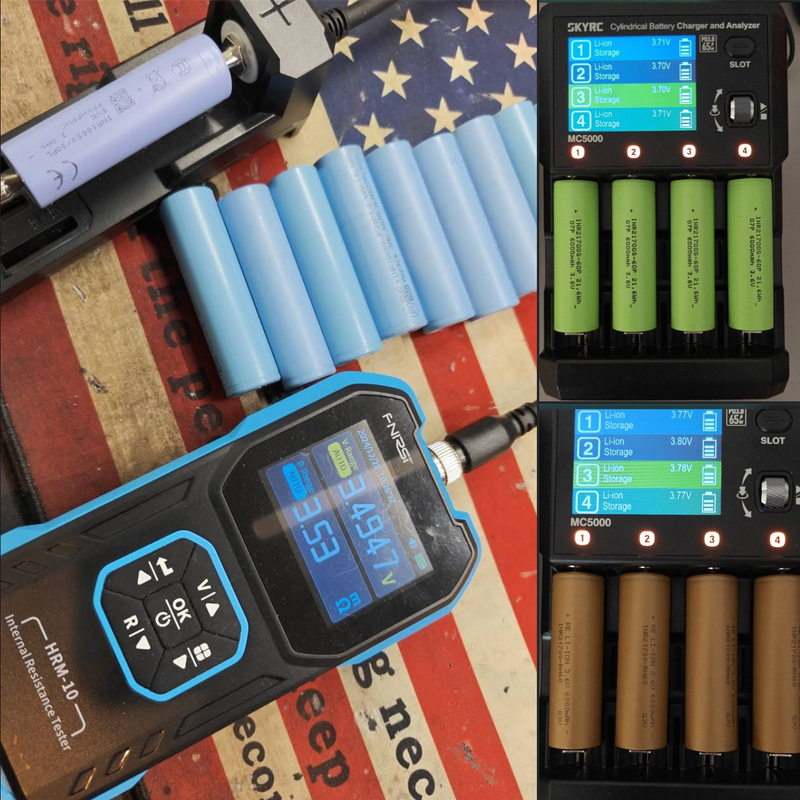 Battery pack build