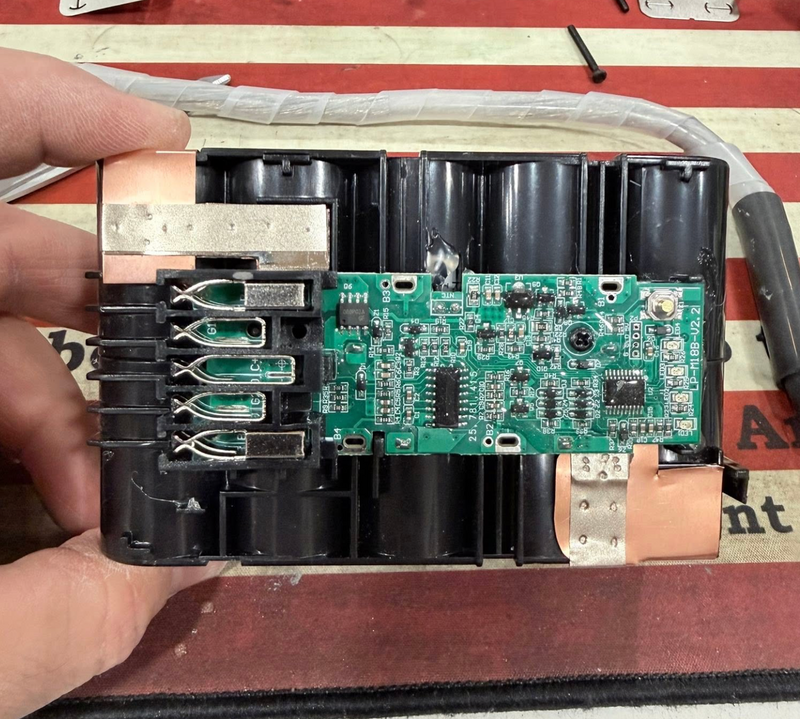 Battery pack build