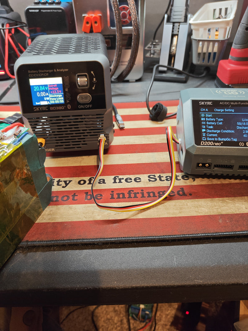 Battery pack build
